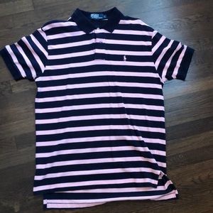 Men’s Striped Polo
